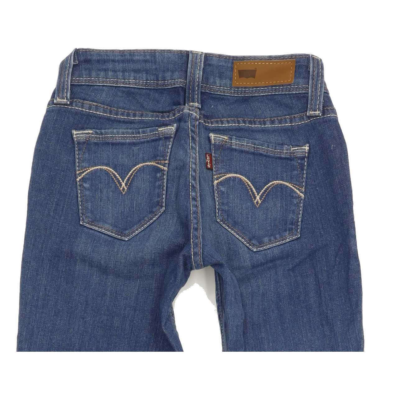 Levi's Bold Curve Women Blue Skinny Slim Stretch Jeans W24 L30
