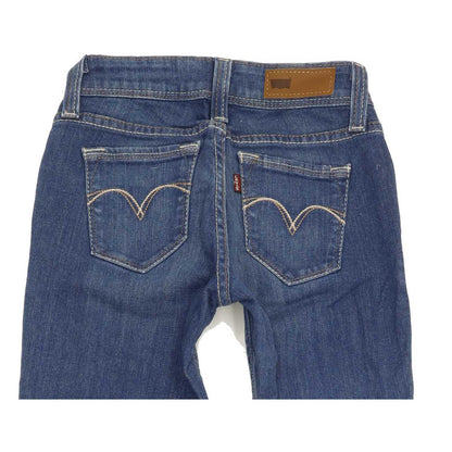 Levi's Bold Curve Women Blue Skinny Slim Stretch Jeans W24 L30