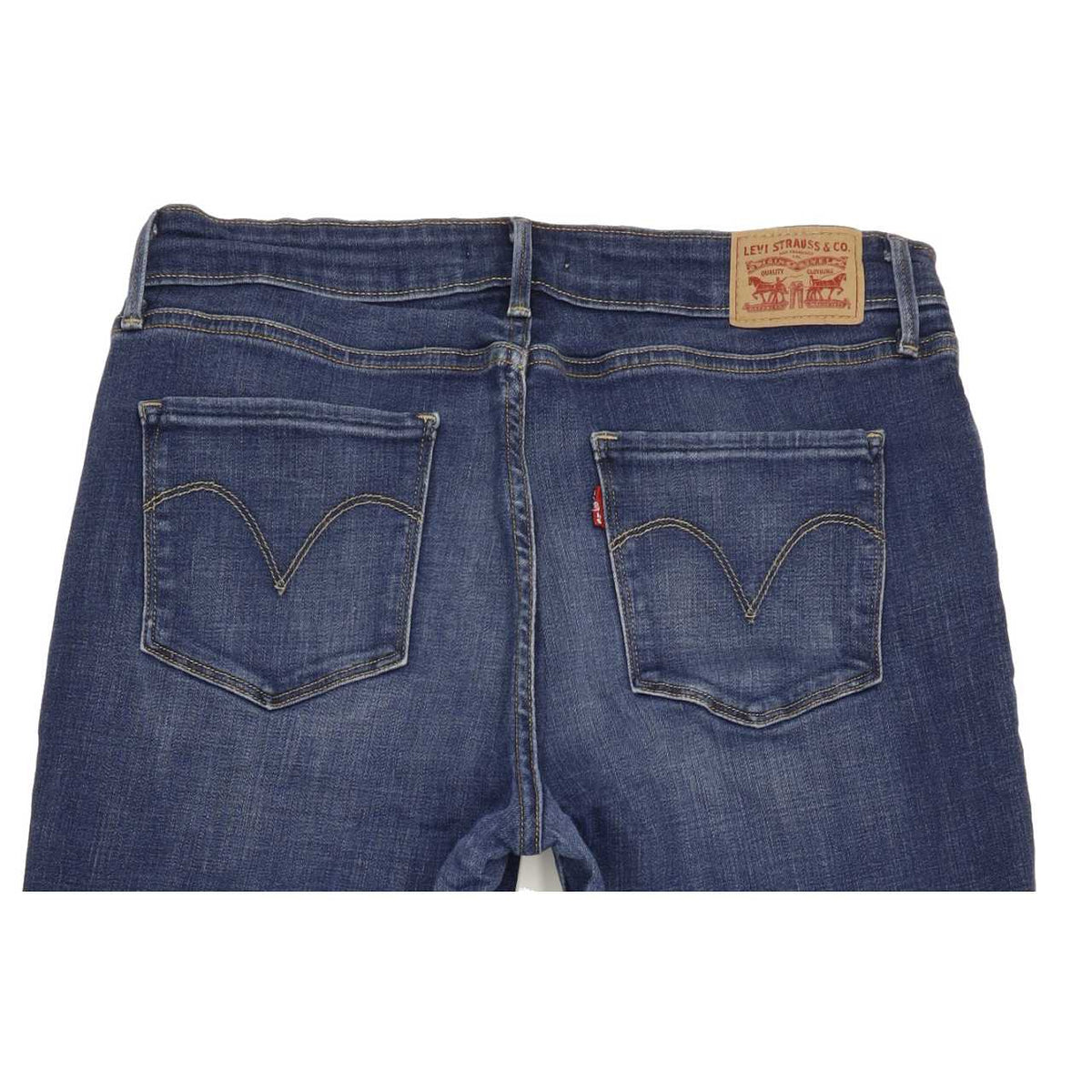 Levi's Women Blue Skinny Regular Stretch Jeans W31 L31