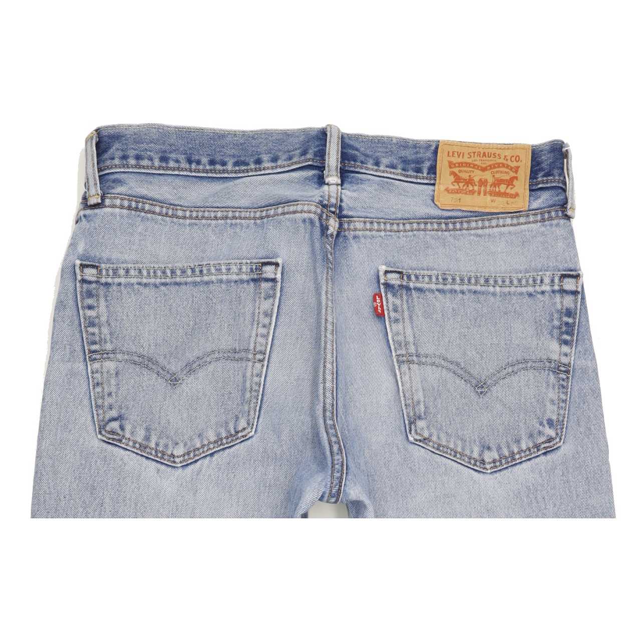 Levi's 751 Men Blue Straight Regular Jeans W32 L29