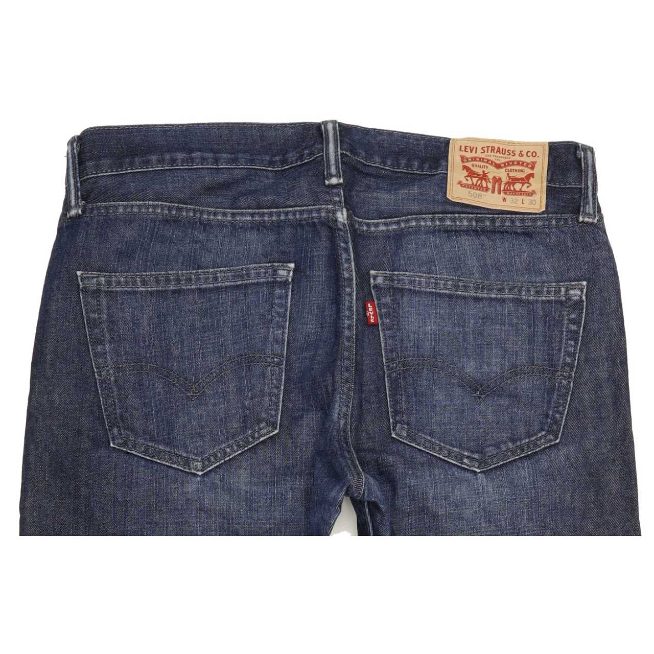 Levi's 508 Men Blue Tapered Regular Jeans W33 L29
