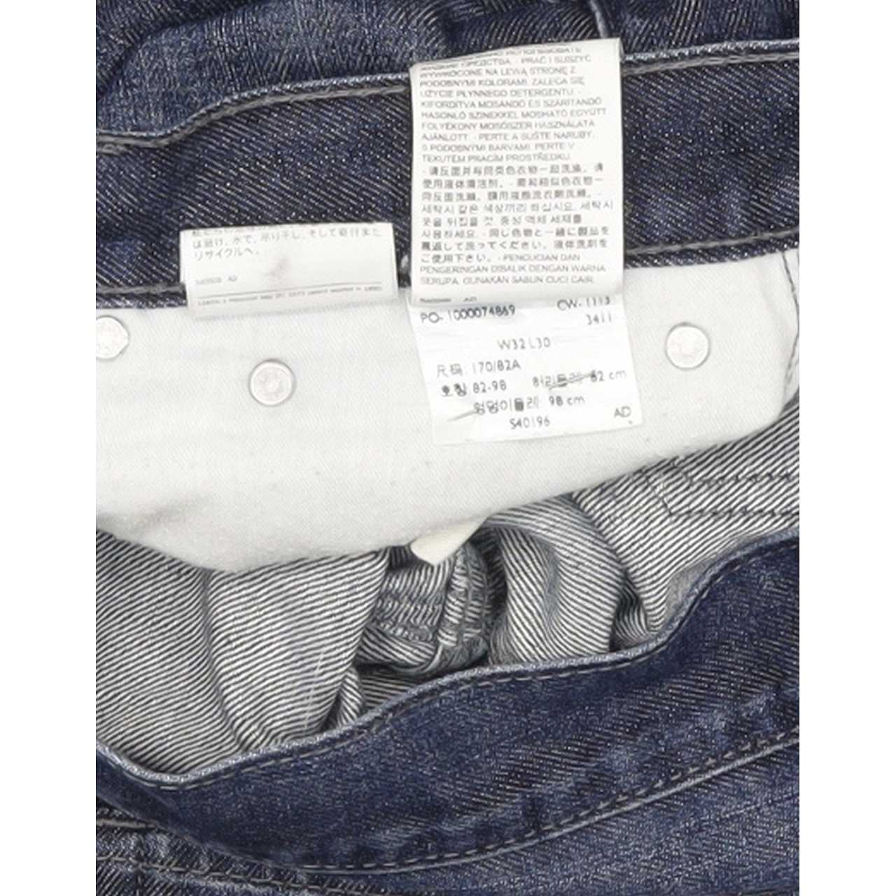 Levi's 508 Men Blue Tapered Regular Jeans W33 L29