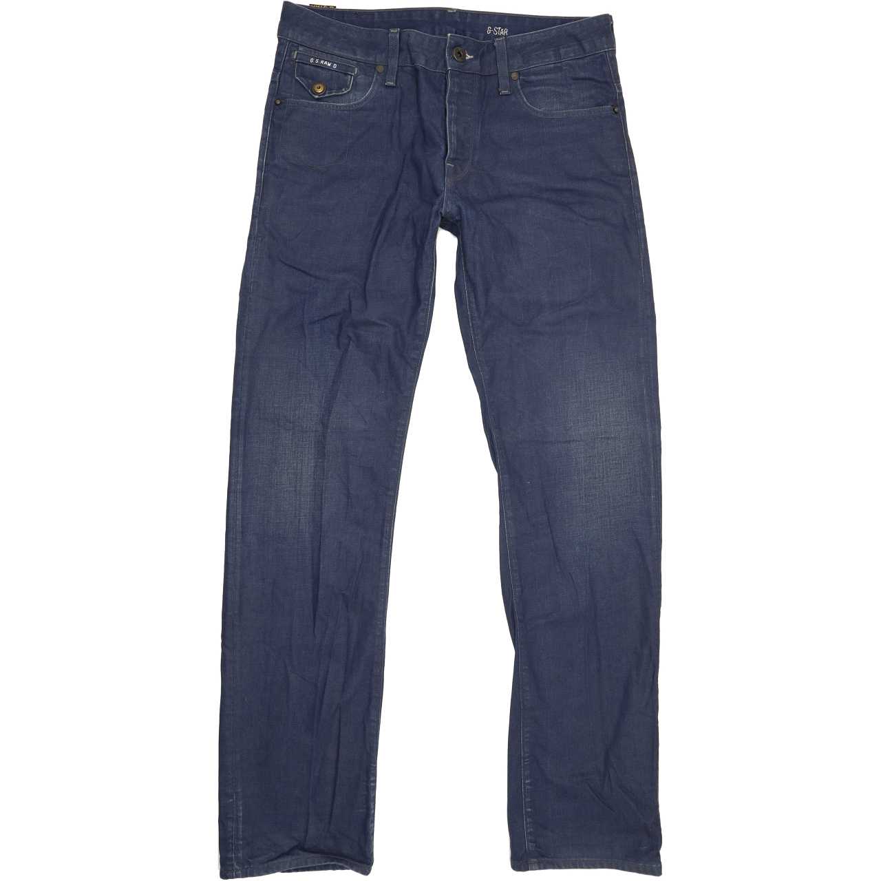 G-Star Morris Men Blue Straight Regular Jeans W32 L33