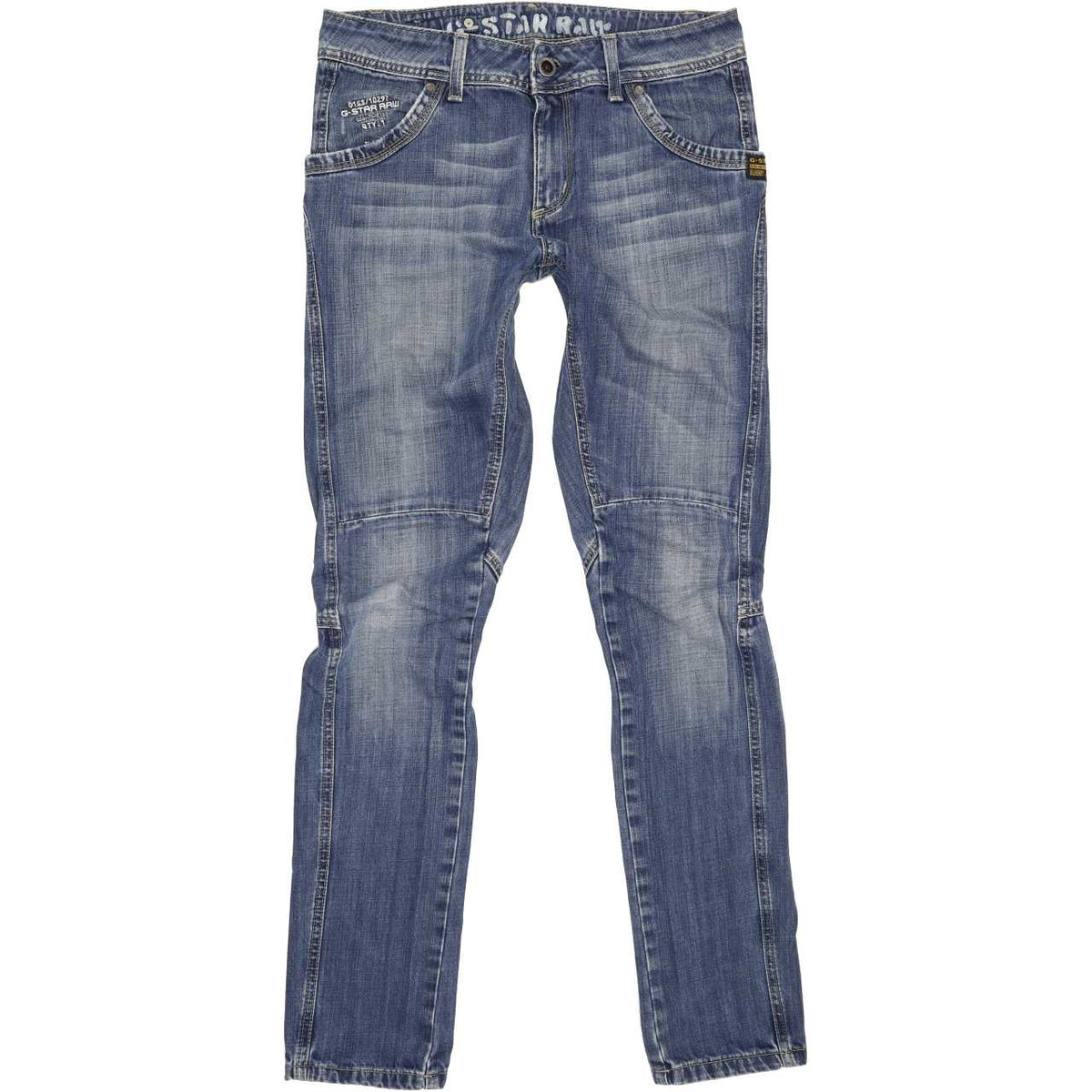 G-Star Jack Pant Women Blue Straight Regular Jeans W29 L33