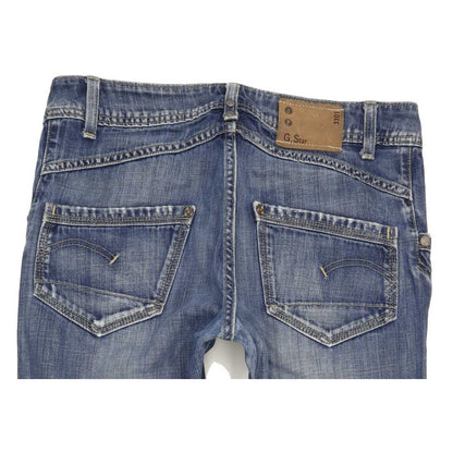 G-Star Jack Pant Women Blue Straight Regular Jeans W29 L33