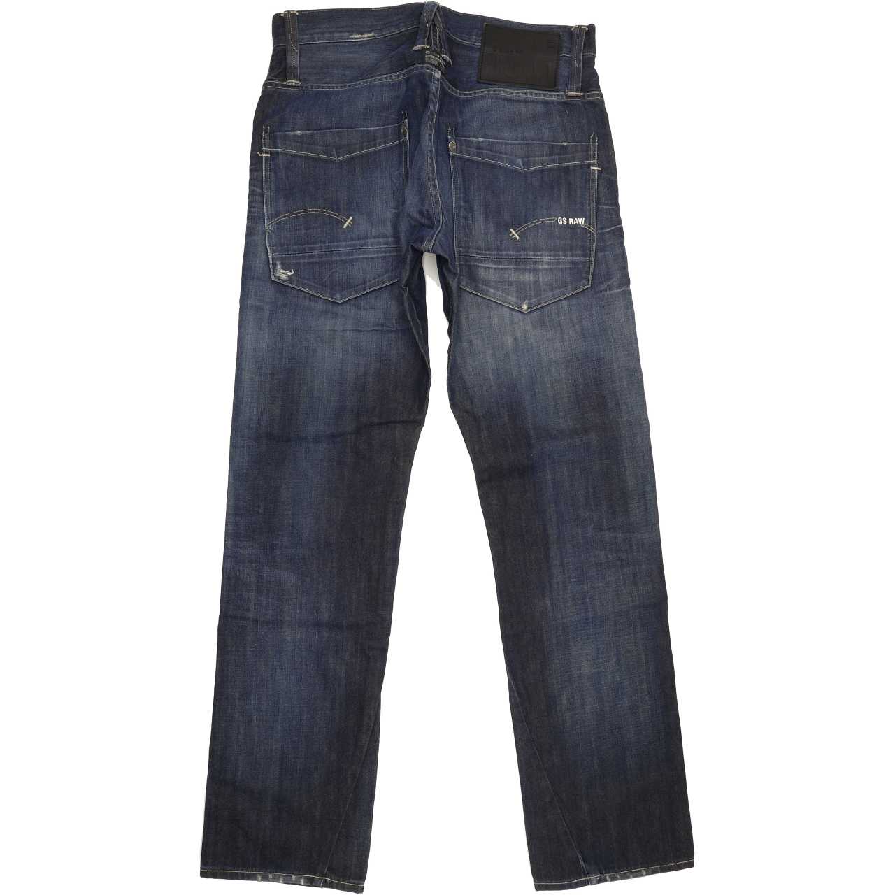 G-Star Victor Men Blue Straight Regular Jeans W32 L33