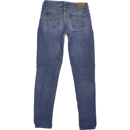 Levi's Demi Curve Women Blue Skinny Slim Stretch Jeans W26 L30
