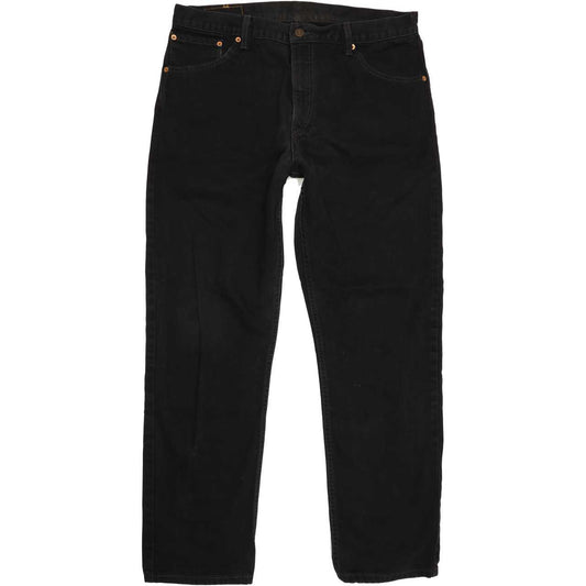 Levi's 521 Men Black Straight Regular Jeans W37 L31