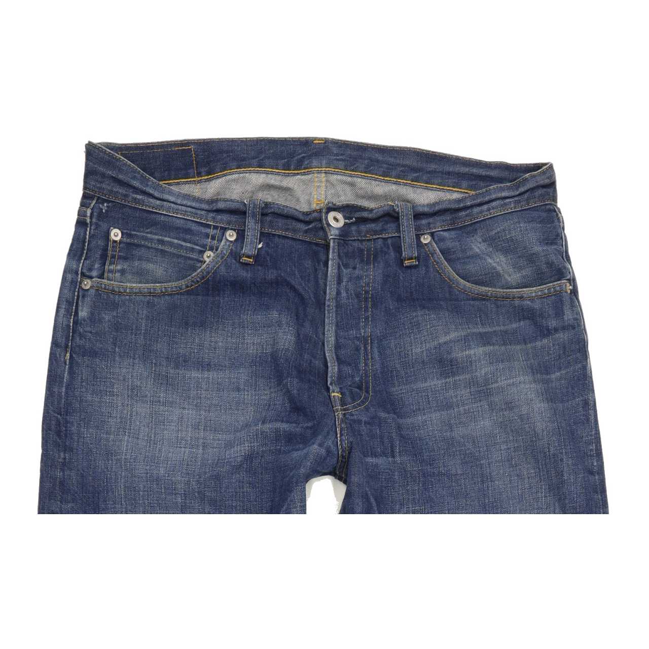 G-Star Ronic Men Blue Straight Regular Jeans W34 L33