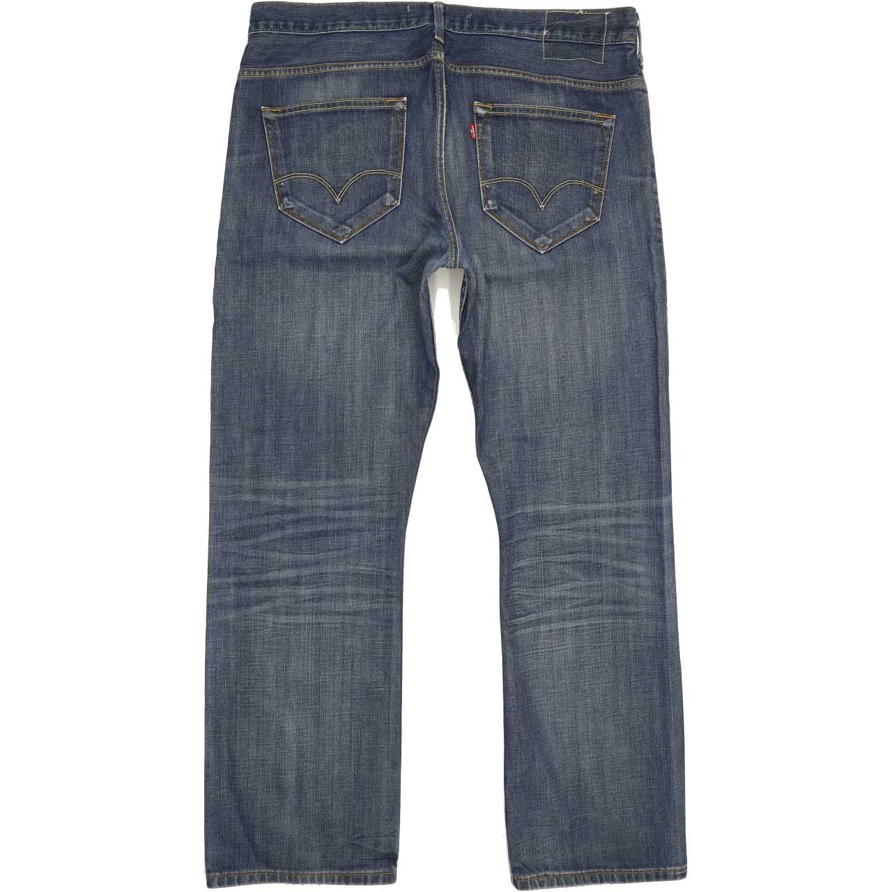 Levi's 506 Men Blue Straight Regular Jeans W38 L31