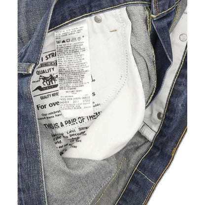 Levi's 506 Men Blue Straight Regular Jeans W38 L31