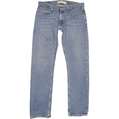 Levi's 514 Men Blue Straight Slim Stretch Jeans W33 L33