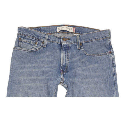 Levi's 514 Men Blue Straight Slim Stretch Jeans W33 L33