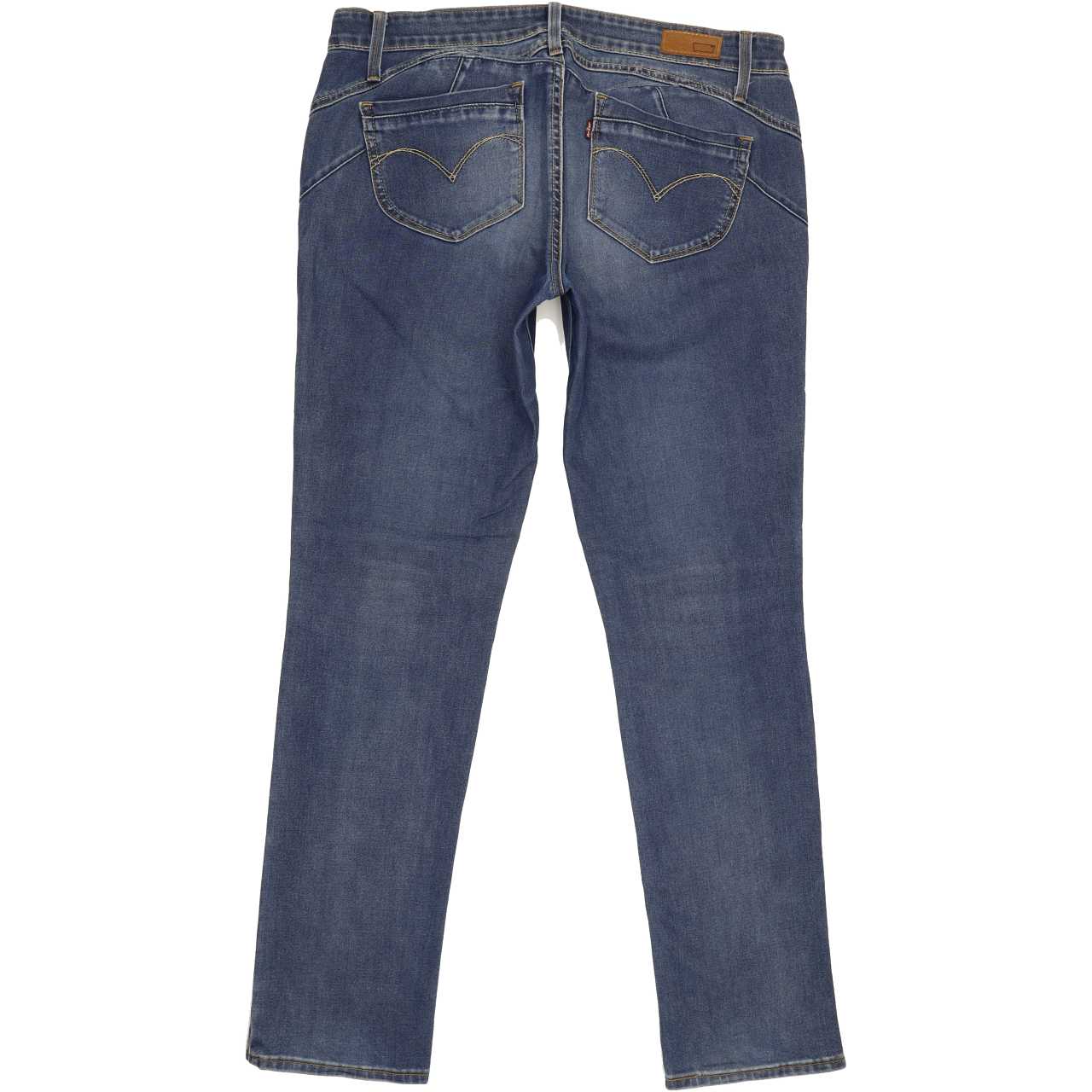 Levi's Demi Curve Women Blue Straight Slim Jeans W32 L31