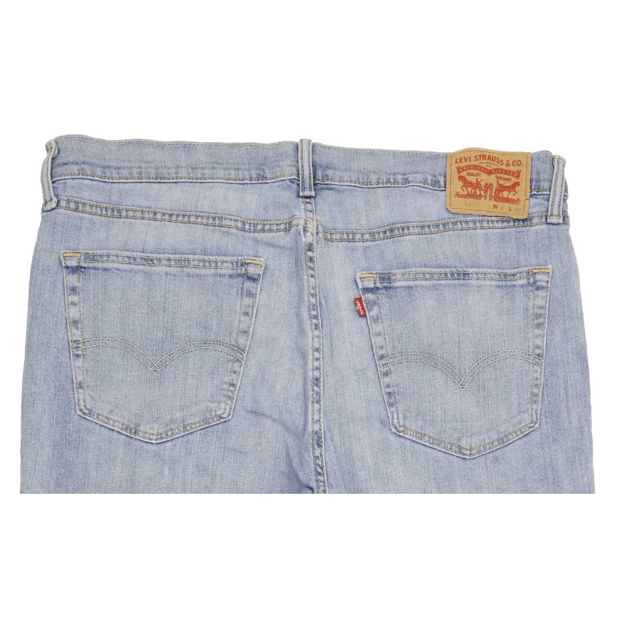Levi's 541 Men Blue Straight Regular Stretch Jeans W37 L31
