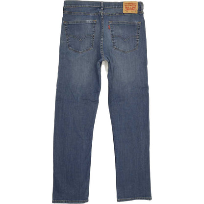Levi's 505 Men Blue Straight Regular Stretch Jeans W34 L32