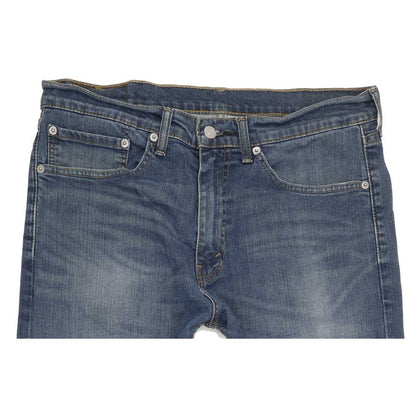 Levi's 505 Men Blue Straight Regular Stretch Jeans W34 L32