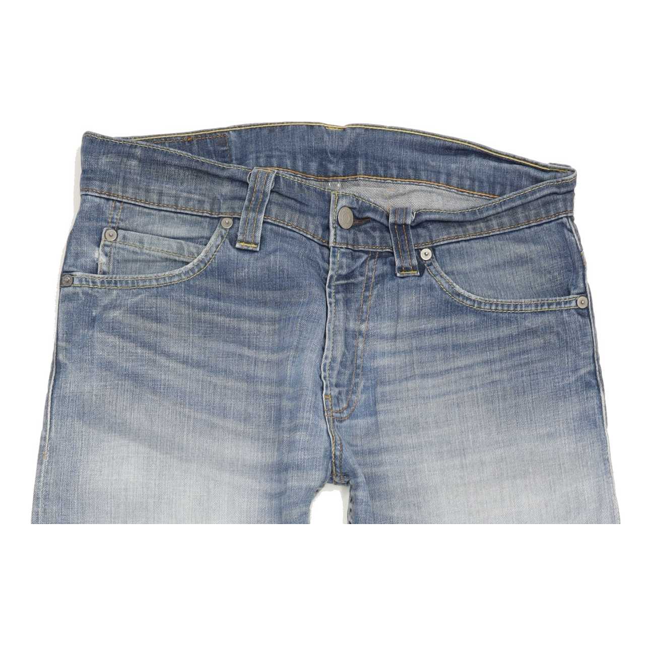 Levi's 506 Men Blue Straight Regular Stretch Jeans W31 L31