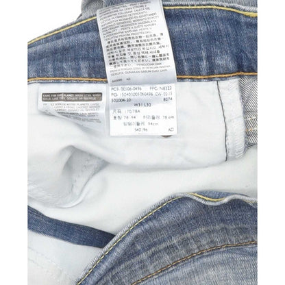 Levi's 506 Men Blue Straight Regular Stretch Jeans W31 L31