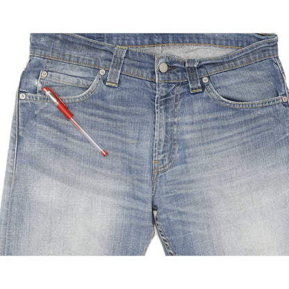 Levi's 506 Men Blue Straight Regular Stretch Jeans W31 L31