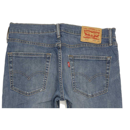 Levi's 511 Men Blue Straight Slim Jeans W32 L31