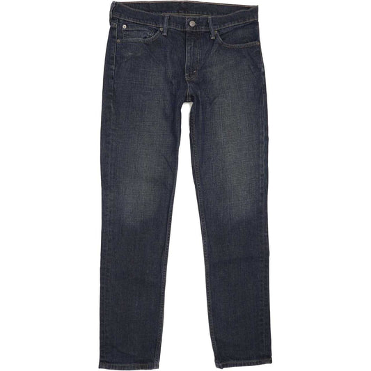 Levi's 511 Men Blue Straight Slim Stretch Jeans W32 L32