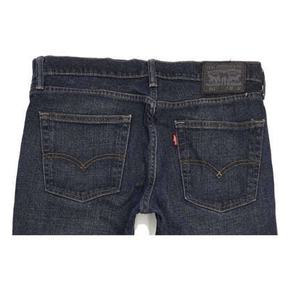Levi's 511 Men Blue Straight Slim Stretch Jeans W32 L32
