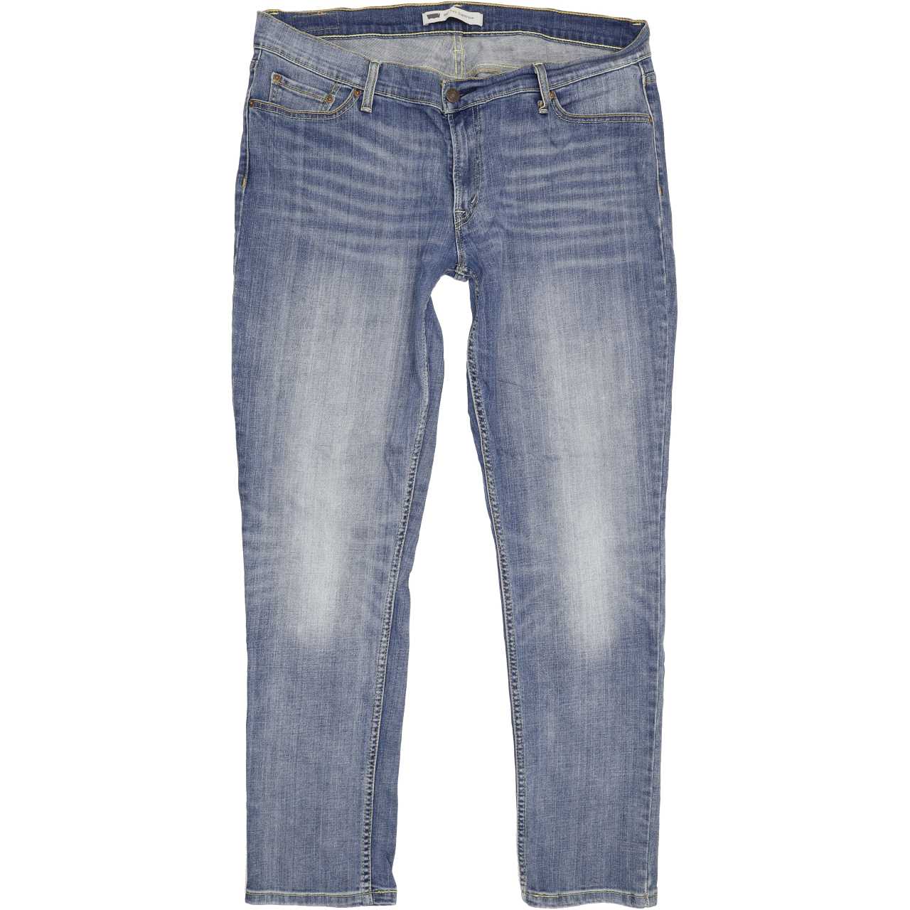 Levi's 524 Women Blue Straight Slim Stretch Jeans W33 L31