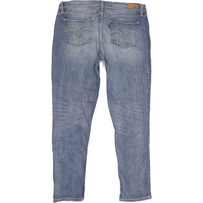 Levi's 524 Women Blue Straight Slim Stretch Jeans W33 L31