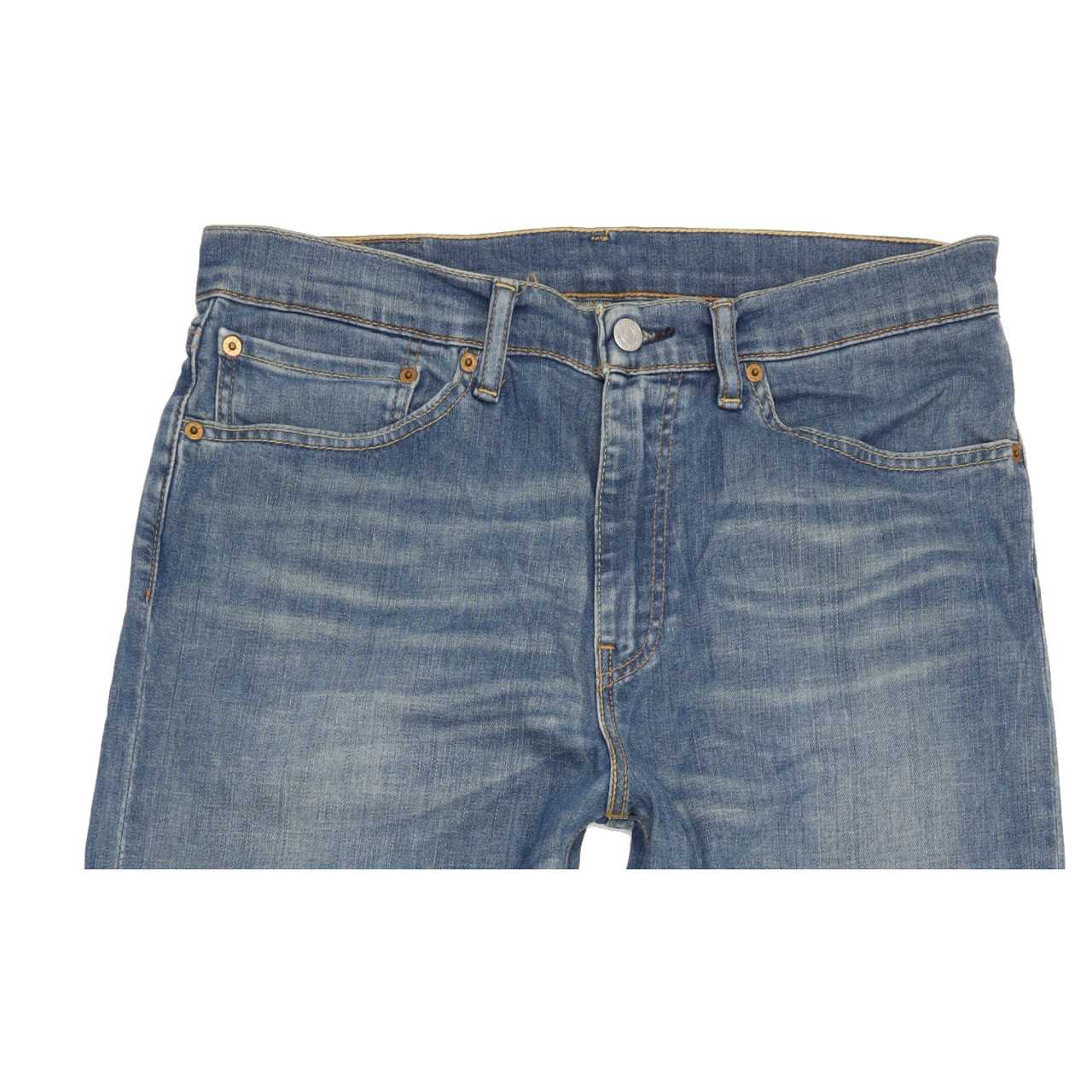 Levi's 751 Men Blue Straight Regular Stretch Jeans W34 L33