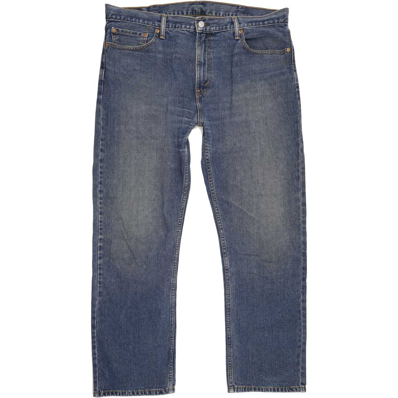 Levi's 504 Men Blue Straight Regular Jeans W38 L31
