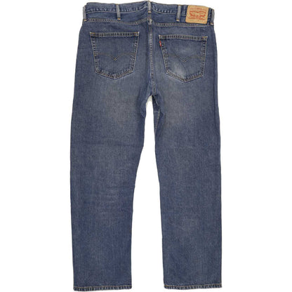 Levi's 504 Men Blue Straight Regular Jeans W38 L31