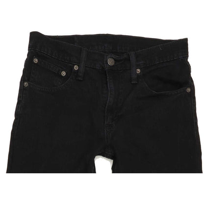 Levi's 511 Men Black Straight Slim Stretch Jeans W29 L32