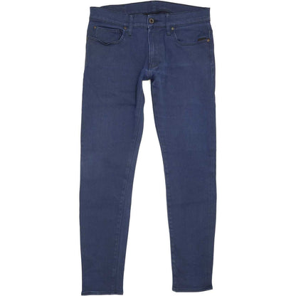 G-Star 3301 Men Blue Skinny Slim Stretch Jeans W33 L31