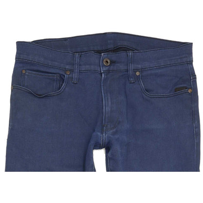 G-Star 3301 Men Blue Skinny Slim Stretch Jeans W33 L31