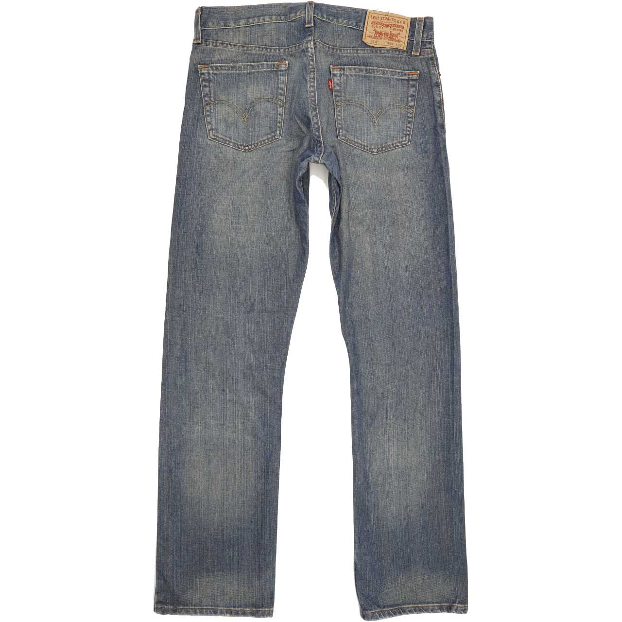 Levi's 514 Men Blue Straight Slim Jeans W33 L33