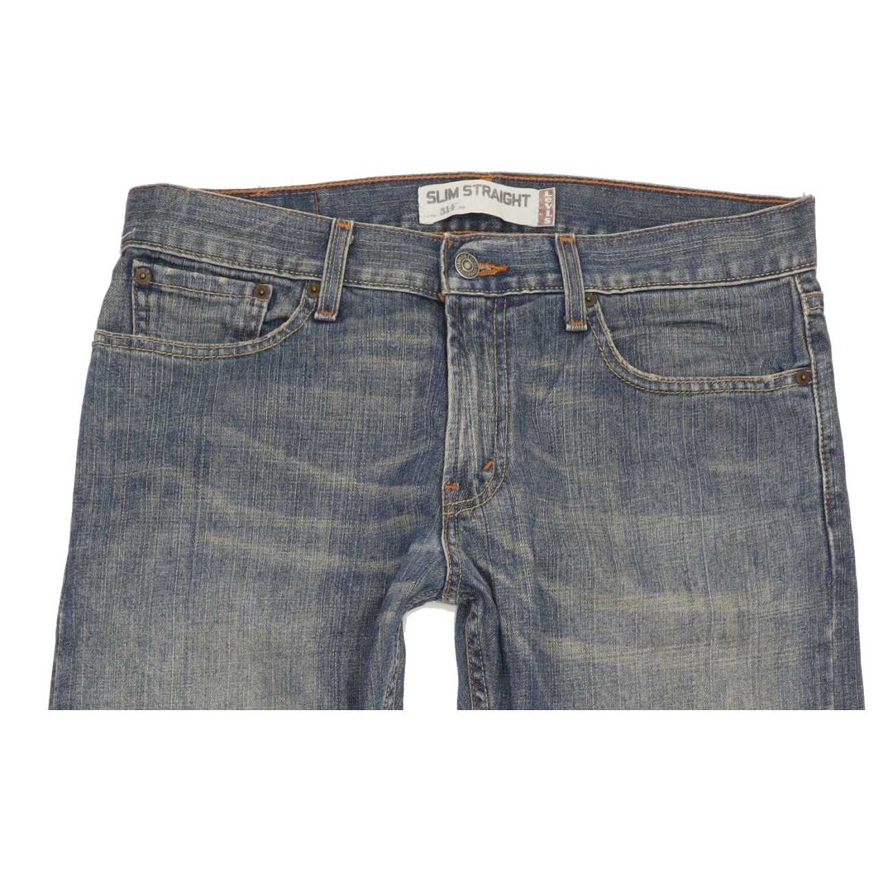 Levi's 514 Men Blue Straight Slim Jeans W33 L33