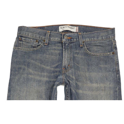 Levi's 514 Men Blue Straight Slim Jeans W33 L33