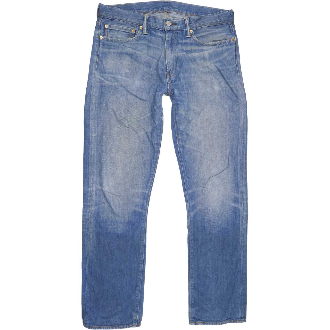 Levi's 504 Men Blue Straight Regular Jeans W35 L33