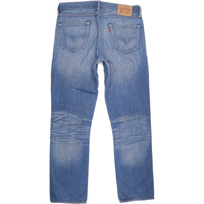 Levi's 504 Men Blue Straight Regular Jeans W35 L33