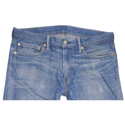 Levi's 504 Men Blue Straight Regular Jeans W35 L33