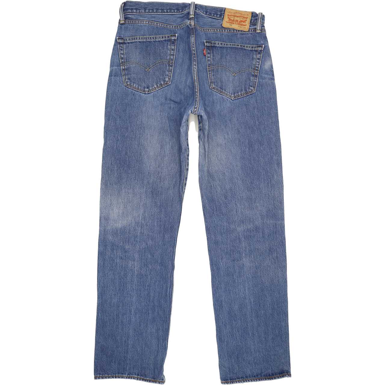 Levi's 751 Men Blue Straight Regular Jeans W34 L33