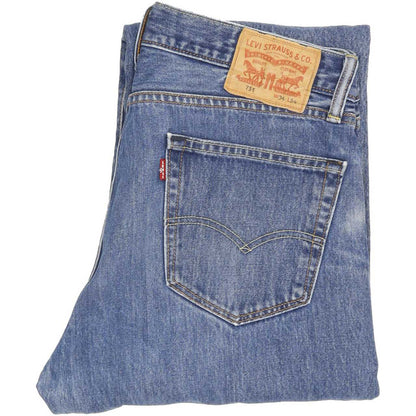 Levi's 751 Men Blue Straight Regular Jeans W34 L33