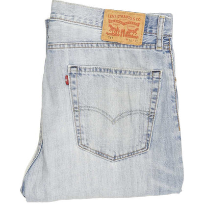 Levi's 751 Men Blue Straight Regular Jeans W36 L31