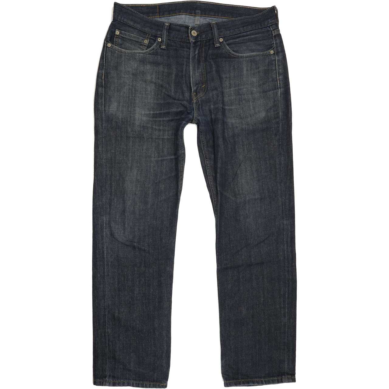 Levi's 514 Men Blue Straight Slim Jeans W34 L29