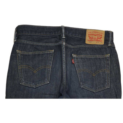 Levi's 514 Men Blue Straight Slim Jeans W34 L29