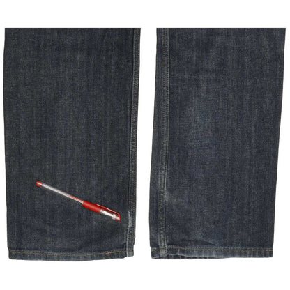 Levi's 514 Men Blue Straight Slim Jeans W34 L29