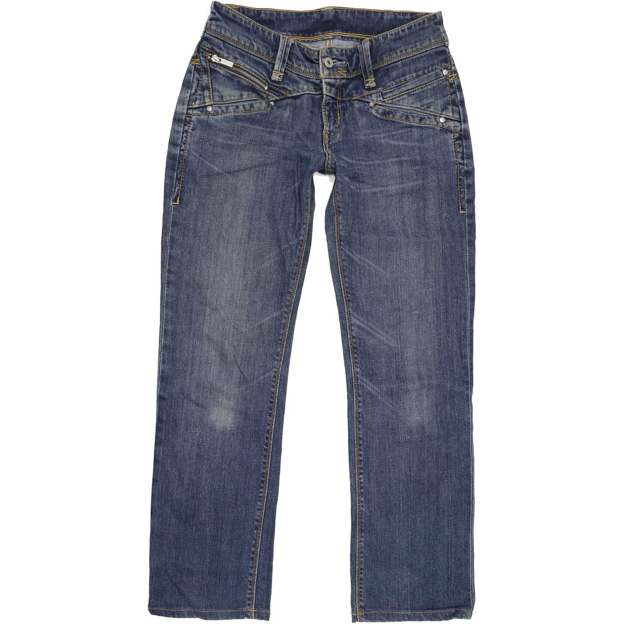 Levi's 570 Women Blue Straight Regular Stretch Jeans W31 L29