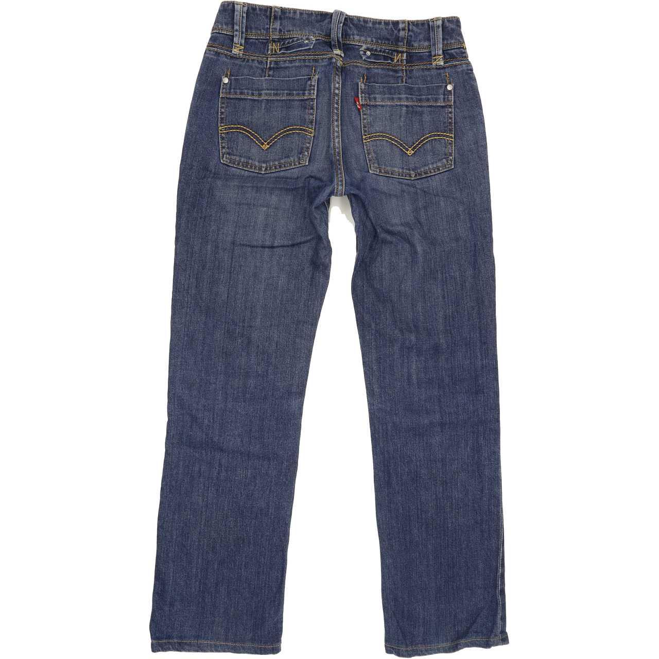 Levi's 570 Women Blue Straight Regular Stretch Jeans W31 L29