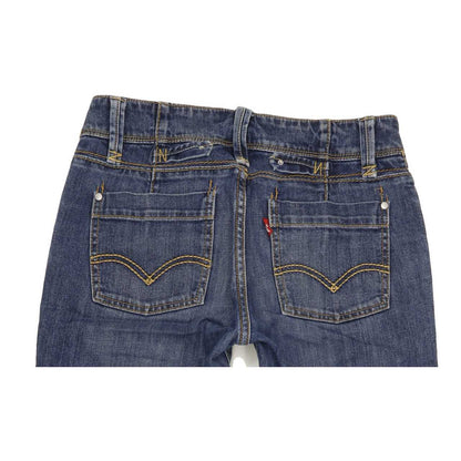 Levi's 570 Women Blue Straight Regular Stretch Jeans W31 L29